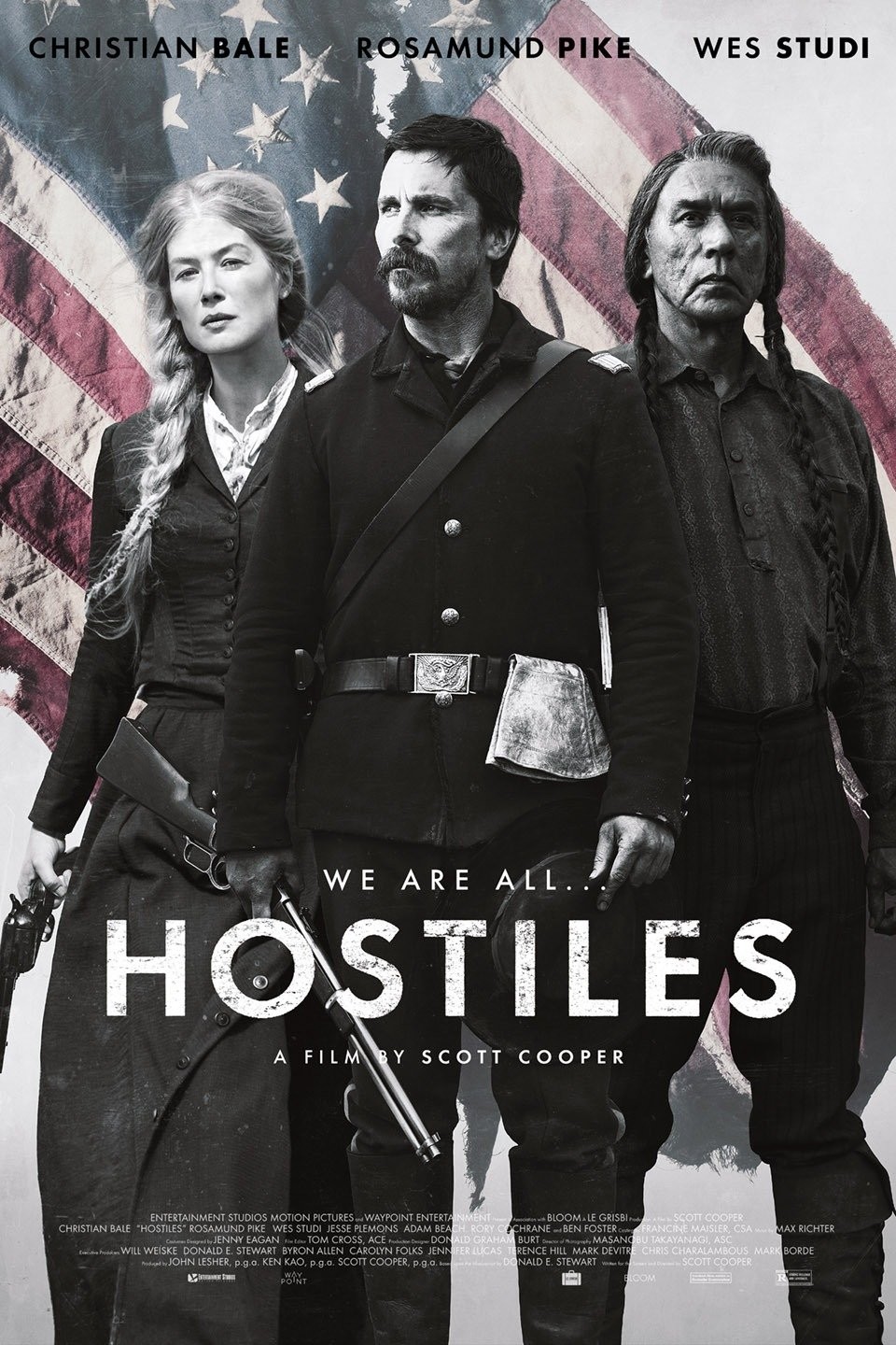 Watch: Rosamund Pike & Christian Bale in new trailer for Hostiles